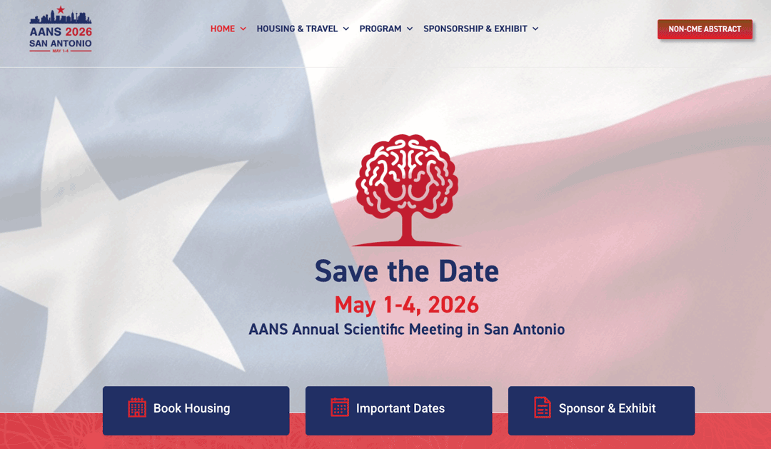 AANS Annual Scientific Meeting in San Antonio 2026